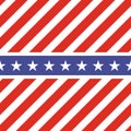 Patriotic USA seamless pattern