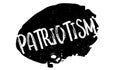 Patriotism rubber stamp