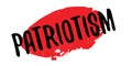 Patriotism rubber stamp