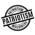 Patriotism rubber stamp