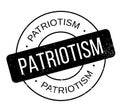 Patriotism rubber stamp