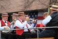 Patriots Day Parade in Lexington, MA on April 15.Jazz Band