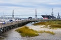 Patriots Point, Mount Pleasant, SC. Royalty Free Stock Photo