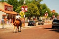 On patrol, Ft Worth Stockyards