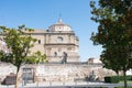 Patronato Asilo San Prudencio surrounded by a parkin Talavera de la Reina, Spain Royalty Free Stock Photo