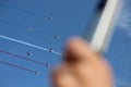 Patrouille de France airshow french army