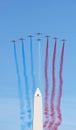 Patrouille de France in Buenos Aires Royalty Free Stock Photo