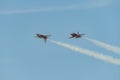 Patrouille Suisse Northrop F-5E Tiger II jet in Mollis in Switzerland