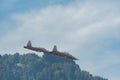 Patrouille Suisse Northrop F-5E Tiger II jet in Mollis in Switzerland