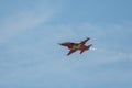 Patrouille Suisse Northrop F-5E Tiger II jet in Mollis in Switzerland