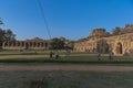 The Elephant Stable in Hampi built for elephants of the Vijayanagara Empire Royalty Free Stock Photo