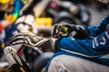 PATTATA,THAILAND-MAY 26: Go Kart racers are preparing for the driving equipment in the race.in