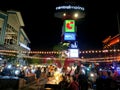 Pattaya Chonburi, Thailand, July 2017 : Nigh market for Thai and foreigners at CentralMarina Pattaya