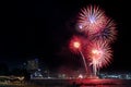 Pattaya International Fireworks Festival at Chonburi, Thailand