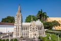 PATTAYA, THAILAND - April 10 2016 : Cologne Cathedral Replica at Mini Siam in pattaya