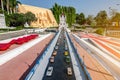 PATTAYA, THAILAND - April 14 2016 : Tower Bridge , English in Mini Siam Park Pattaya Royalty Free Stock Photo