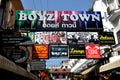Pattaya, Thailand: Boyz Town Signs