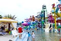 PATTAYA, Thailand, The Cartoon Network Amazone Water Park Royalty Free Stock Photo