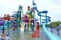 PATTAYA, Thailand, The Cartoon Network Amazone Water Park Royalty Free Stock Photo