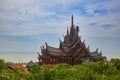 Pattaya Thailand 22 May 023.exterior images with The Sanctuary of Truth