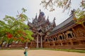 Pattaya Thailand 22 May 023.exterior images with The Sanctuary of Truth