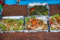 Pattaya, Thailand Sands Island seafood snack Royalty Free Stock Photo