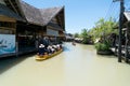 Pattaya Thailand, Sep 2017: Pattaya floating market, travel and shopping the local four regions food