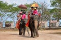 Pattaya, Thailand: Thai Temple Elephant Rides