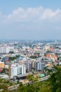 Pattaya, Thailand. View from top of The building cityscape and skyscraper in daytime