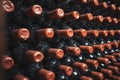 Patterm of wine bottles