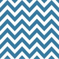 Chevron seamless pattern, white, blue, Royalty Free Stock Photo