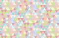 Colorful Geometric Triangles background pattern Wallpaper Royalty Free Stock Photo