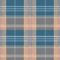 Tartan seamless pattern, blue and pink, Pattern 28 6 2023 Royalty Free Stock Photo