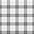 Tartan seamless pattern, grey , white Royalty Free Stock Photo