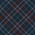 Tartan seamless pattern, brown , navy blue, yellow Royalty Free Stock Photo