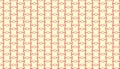 Seamless Geometric Star Pattern with Red Lines on Pale Yellow Background Royalty Free Stock Photo