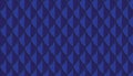 Repeating pattern of overlapping blue scales, reminiscent of fish or reptile skin. Royalty Free Stock Photo