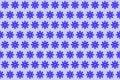 Pattern from abstract blue flower, vector flowers background Royalty Free Stock Photo