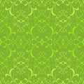 Seamless leaves background, vector illustration