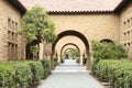 Pattern of arches. campus concept.