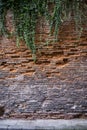 Pattern architecture detail in the streets of Toulouse France Royalty Free Stock Photo