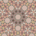 Pattern in authentic arabian style. Girih pattern. Arabian background. Vector Illustration