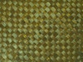 Pattern background of brown handicraft wood weave