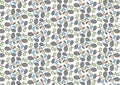 Pattern hand draw simple soft tangle line background