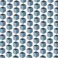Pattern for backgrounds with squares 3D shape