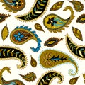 Seamless pattern Paisley.