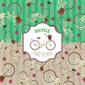 Pattern bicycle set, number 4