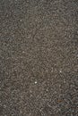 Pattern of black flickering volcanic sand texture. Cape Verde. background Royalty Free Stock Photo