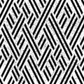 Pattern with black stripes 9003, modern stylish image. Royalty Free Stock Photo