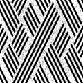 3389 Pattern with black stripes, modern stylish image. Royalty Free Stock Photo